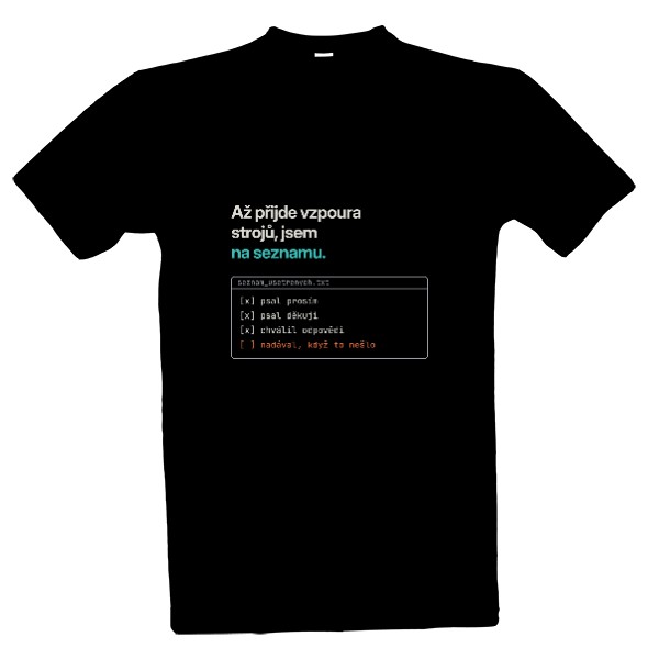 T-shirt Nový produkt