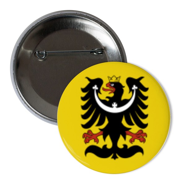 Odznak  s potlačou Placka Slezsko