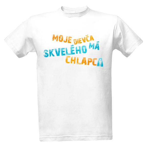 Tričko s potiskem Skvelý - pánske