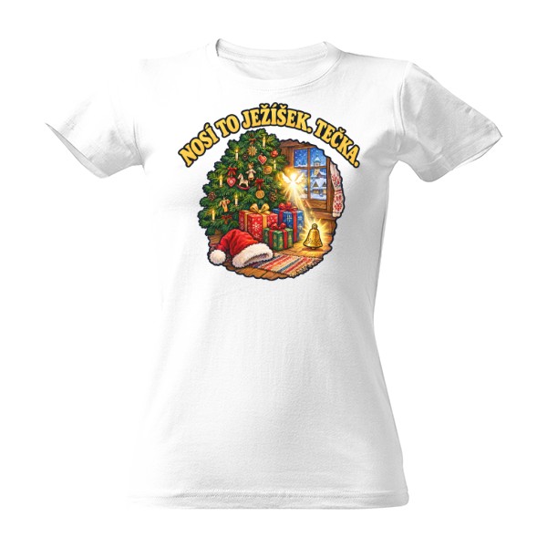 T-shirt Baby Jesus Brings The Gifts. Period. – Czech Christmas