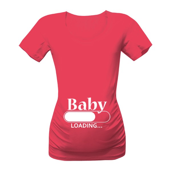 Tričko s potlačou Baby loading