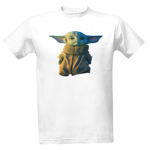 Tričko s potiskem Baby Yoda