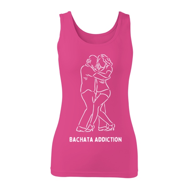 Bachata Close Position Ladies Top pink