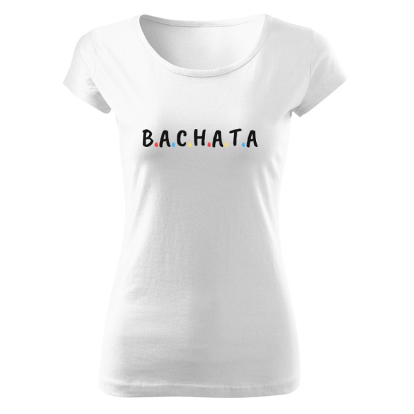 Bachata Friends Ladies T-Shirt white