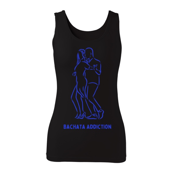 Bachata Shadow Ladies Top black