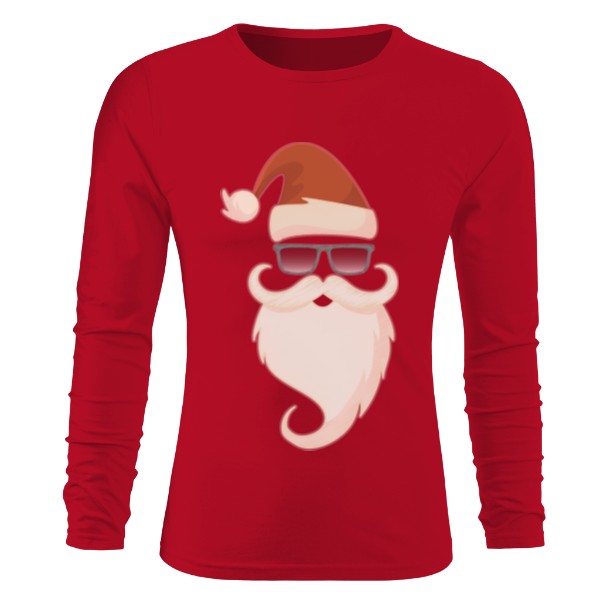 Tričko s potlačou Badass Santa