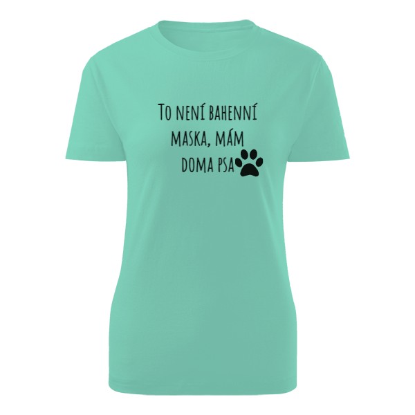 Tričko s potiskem Bahenní maska