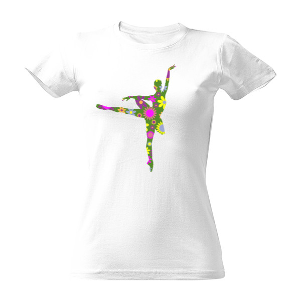 Tričko s potiskem balet1