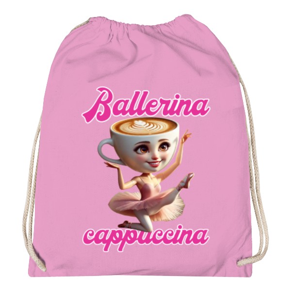 Vak na záda s potiskem Ballerina cappuccina