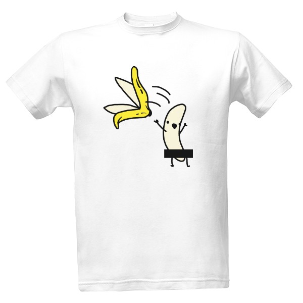 Tričko s potlačou Banana strip