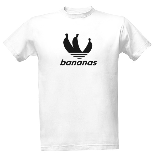 Tričko s potiskem Banány