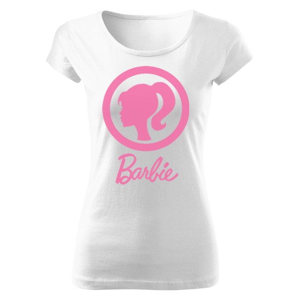 Tričko s potiskem Barbie - Light pink - Single