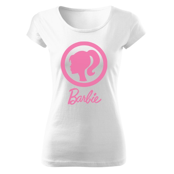 Tričko s potiskem Barbie - Light pink