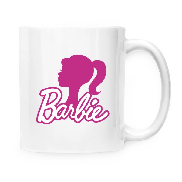 Cup white Barbie