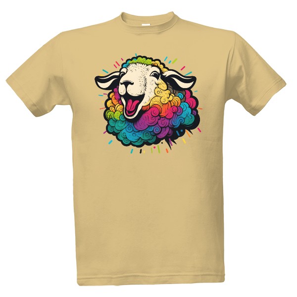 Colorful sheep