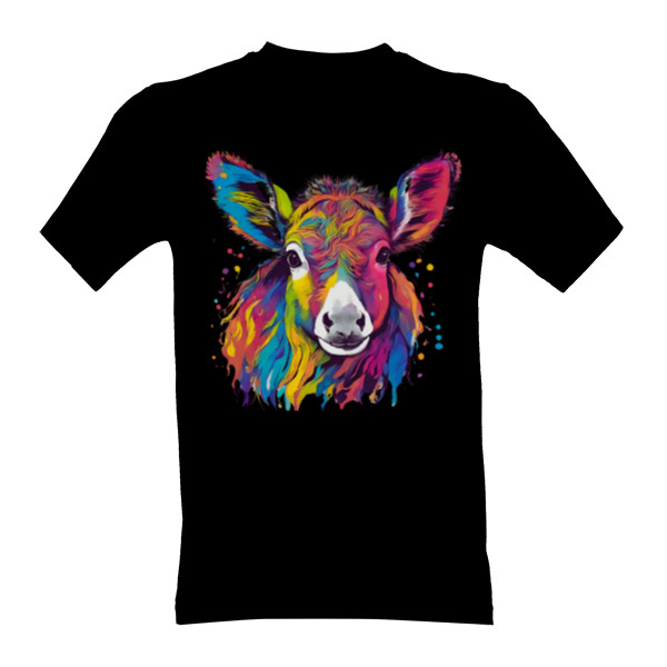 Tričko s potiskem Barevné zvířátko