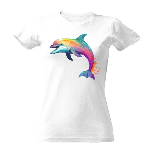 Colorful dolphin