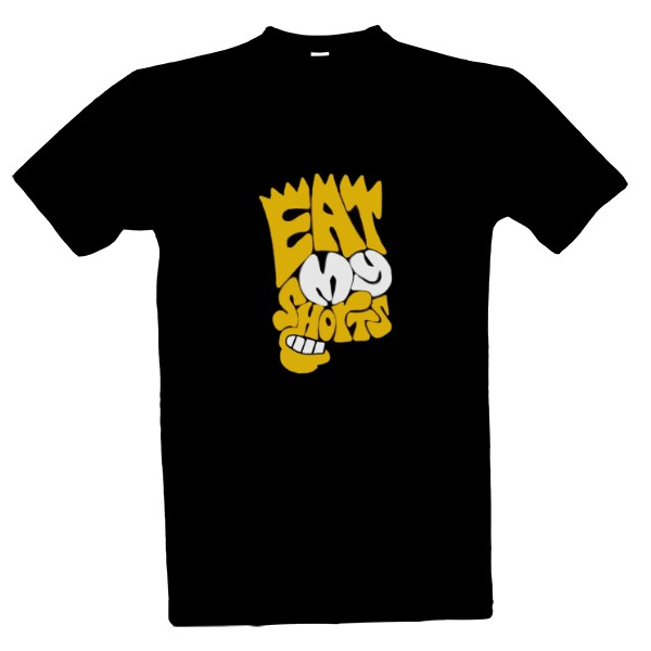 Tričko s potiskem Bart Simpson Eat my shorts