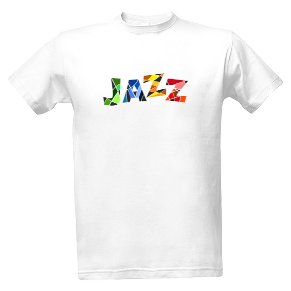 Tričko s potiskem Barvy jazzu