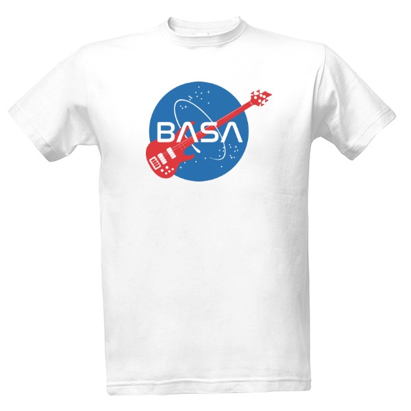 Tričko s potiskem Basa - NASA