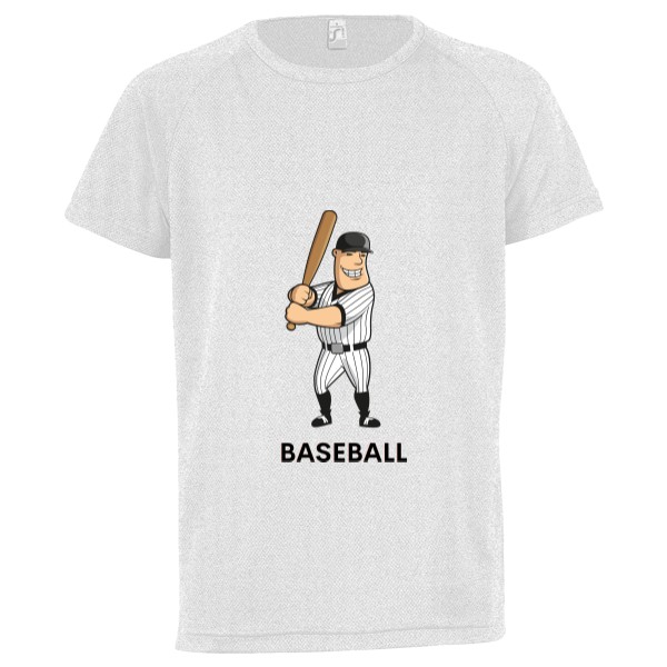 Dětské funkční tričko s potiskem Baseball