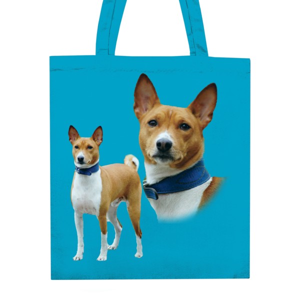 Nákupní taška unisex s potlačou Basenji