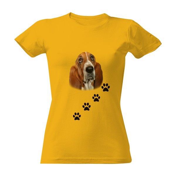 Tričko s potiskem Baset