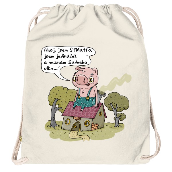 Vak na chrbát Organic  s potlačou Nový produkt