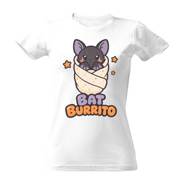 T-shirt Bat Burrito – netopýr v pohodlí