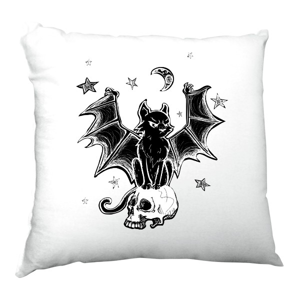 Satin Pillow s potiskem BatCat - pillow