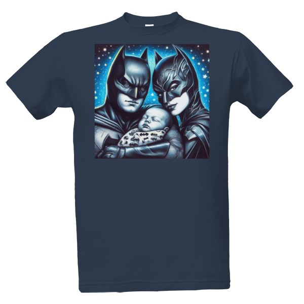 Tričko s potiskem Batman Family