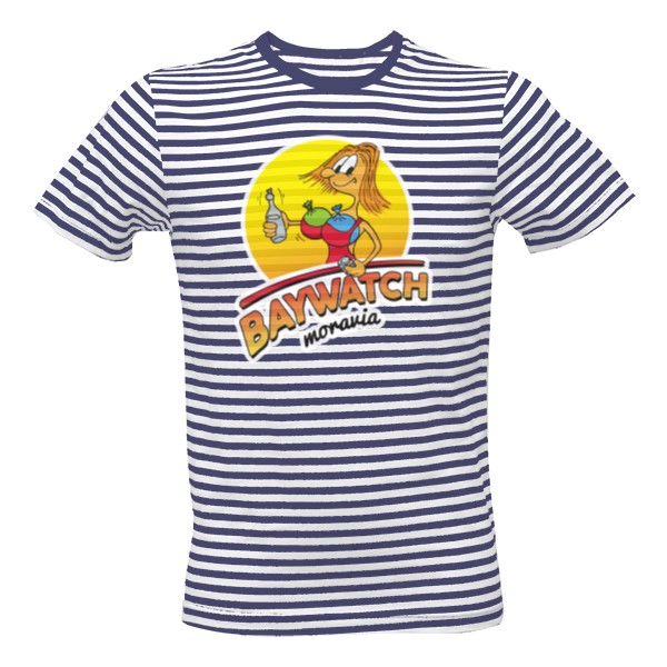Tričko s potiskem Baywatch Sailor 