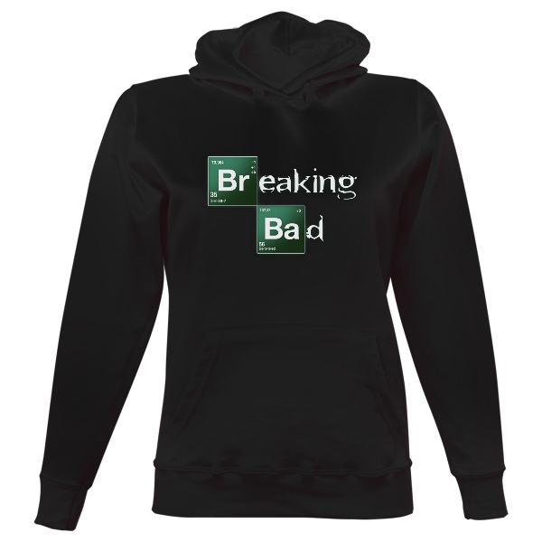 Dámská mikina s kapucí s potiskem Breaking Bad / Better Call Saul
