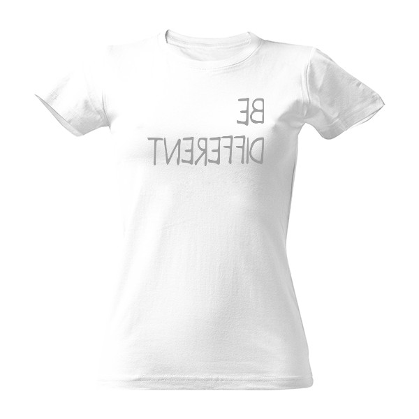 Tričko s potiskem Be different