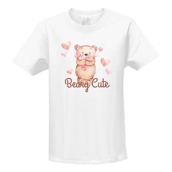 Tričko s potiskem Beary Cute
