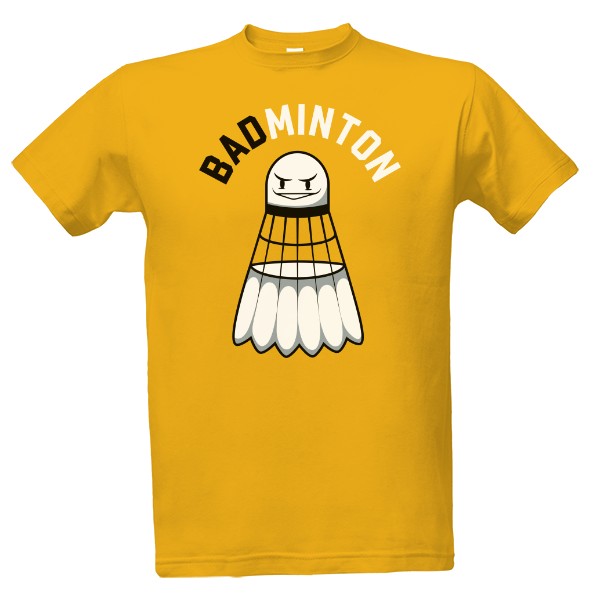 Tričko s potlačou Bedminton