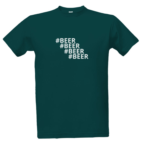 Tričko s potiskem Beer