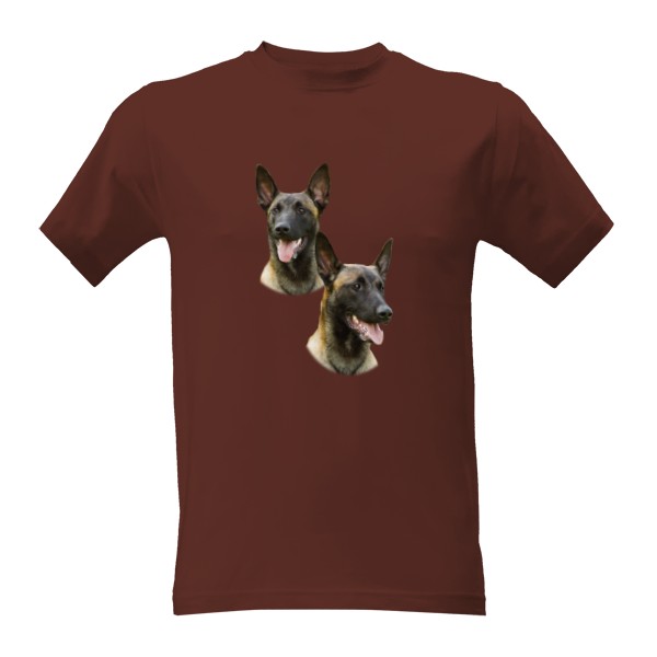 Tričko s potiskem Belgický ovčák Malinois