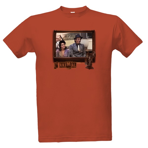 Tričko s potiskem Belmondo - Zvíře