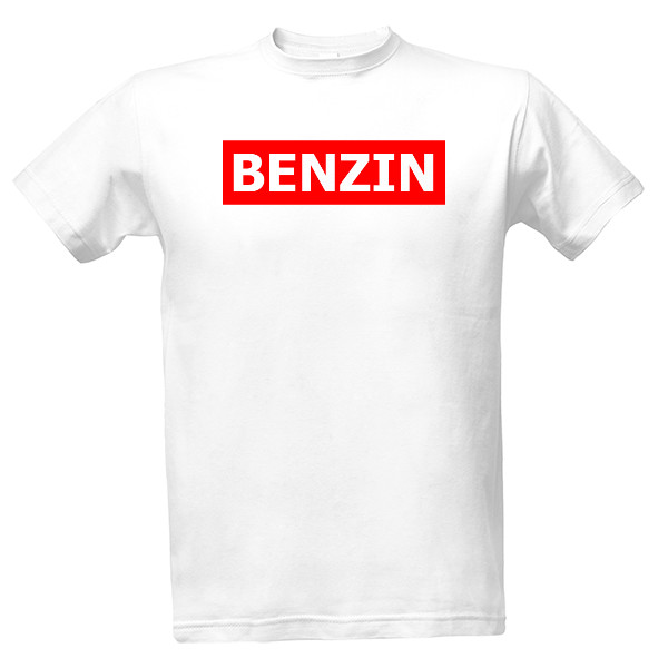 Tričko s potiskem BENZIN