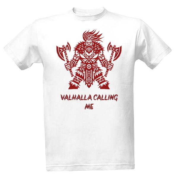 T-shirt berserker tribal viking valhalla calling me