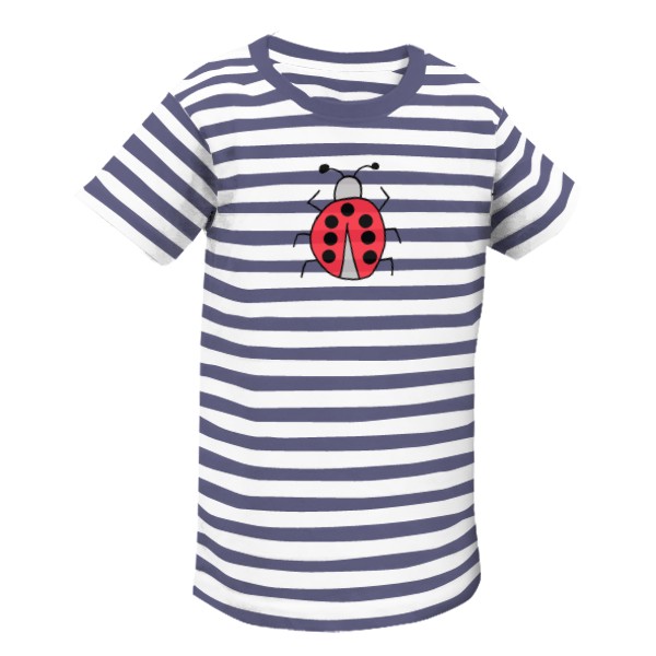 Tričko s potiskem Beruška červená