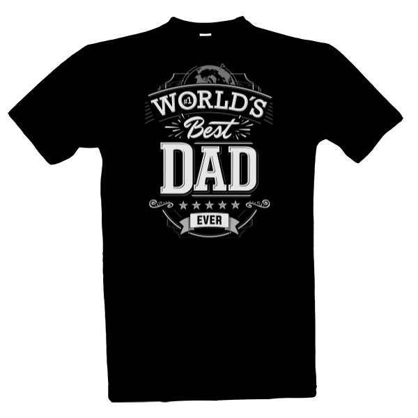 Tričko s potiskem Best Dad