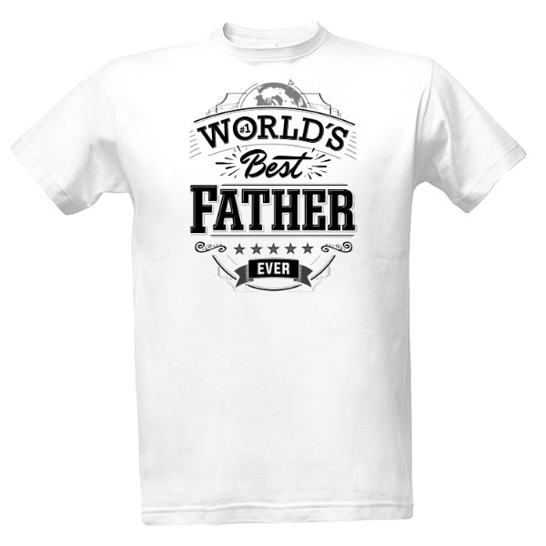 Tričko s potiskem Best Father