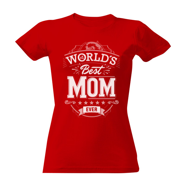 Tričko s potiskem Best Mom