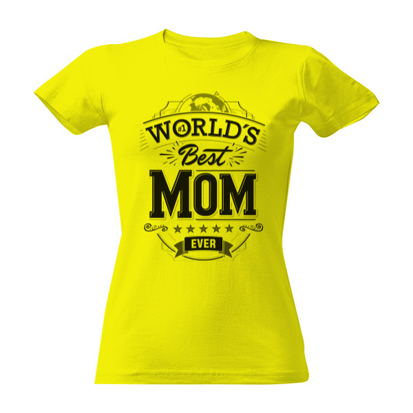 Tričko s potiskem Best Mom