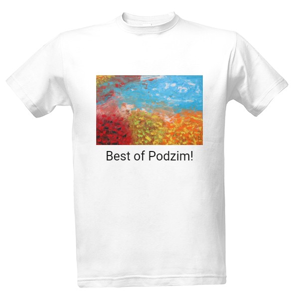 Tričko s potiskem best of podzim