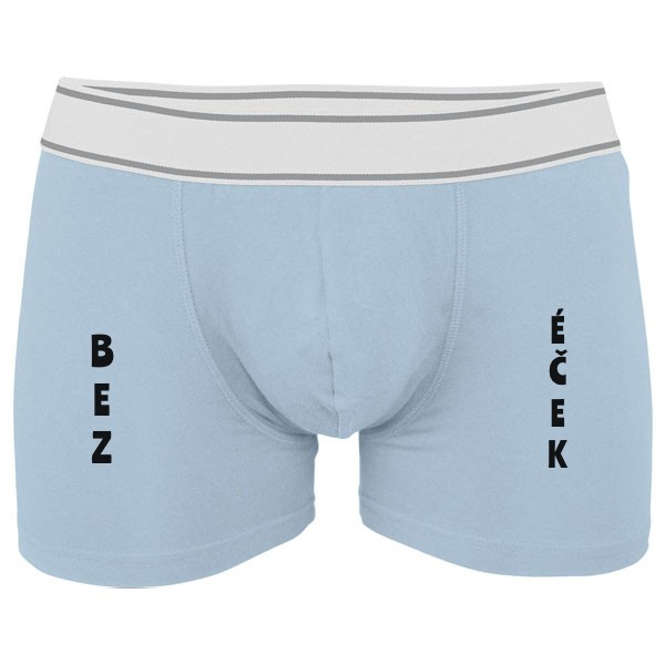 Boxerky Kariban s potiskem Bez éček