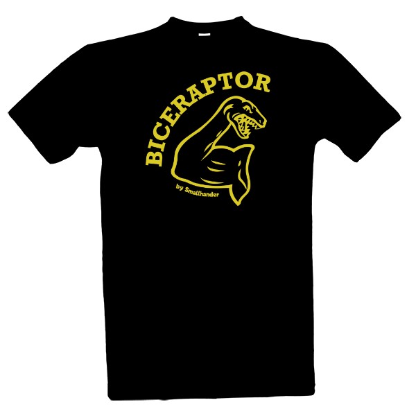 Tričko s potiskem Biceraptor IV.