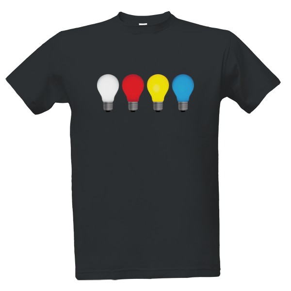 Tričko s potlačou bulb